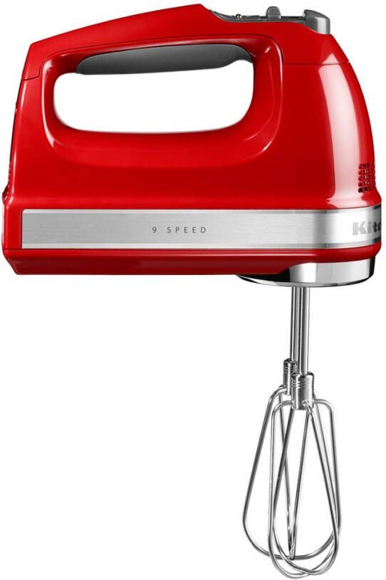 KitchenAid Handmixer 5KHM9212EER KEIZERROOD 9 niveaus