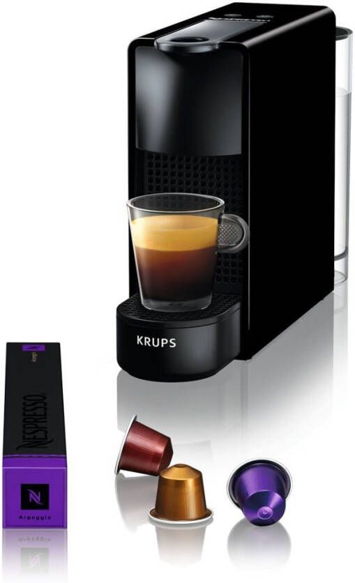 Nespresso Krups Essenza Mini koffiemachine Piano Black XN1108