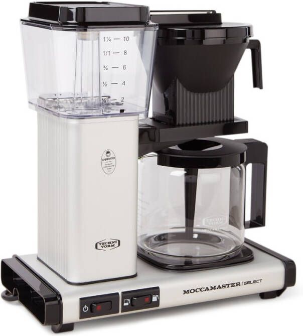 Technivorm Filterkoffiemachine KBG Select, Matt Silver Moccamaster