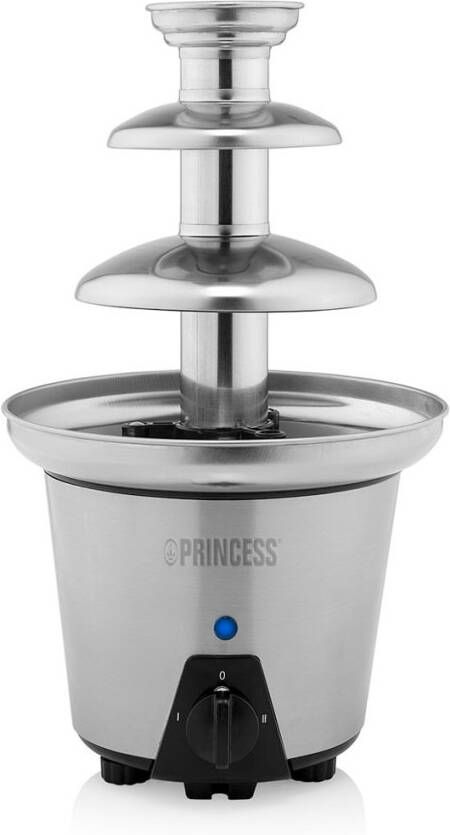 Princess Chocoladefontein XL 90 W zilverkleurig