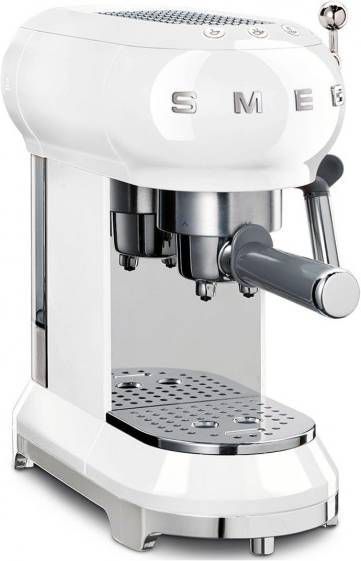 Smeg ECF01WHEU Halfautomatische Espressomachine