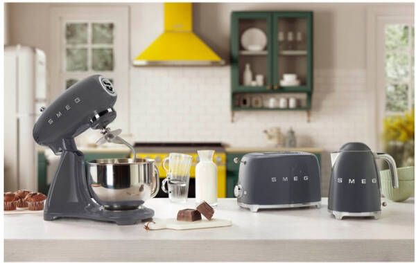 Smeg Waterkoker Klf03greu 1.7 Liter Leigrijs