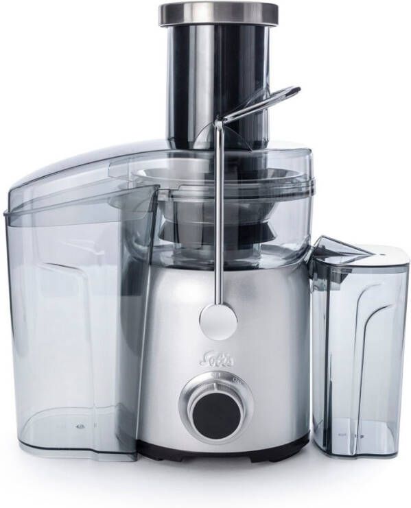 Solis Juice Fountain Compact 8451 Sapcentrifuge Juicer Machine Zilver