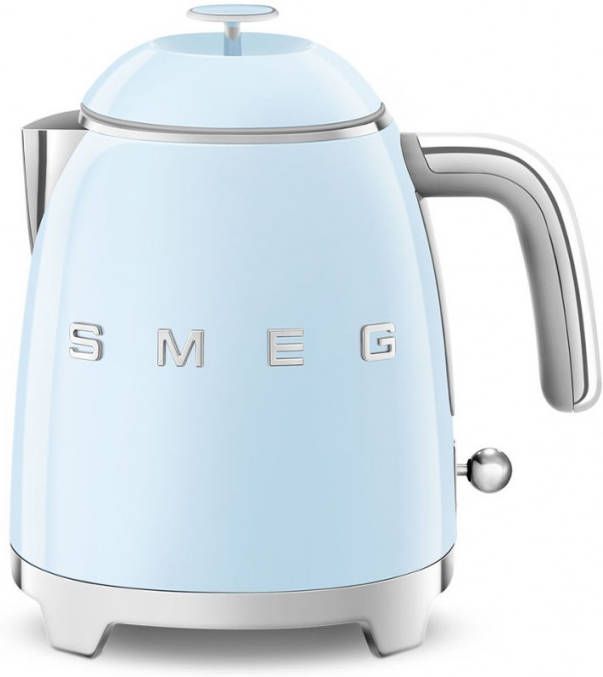 4allshop Smeg Waterkoker Jaren 50 Model 0, 8 Liter Pastelblauw