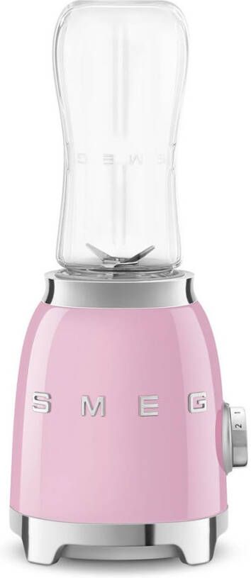 Smeg Personal Blender Compact Roze 600 Ml Pbf01pkeu