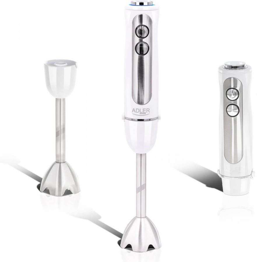 Adler Staafmixer Mixer Wit Mixer Handmixer 1500w Staafmixers