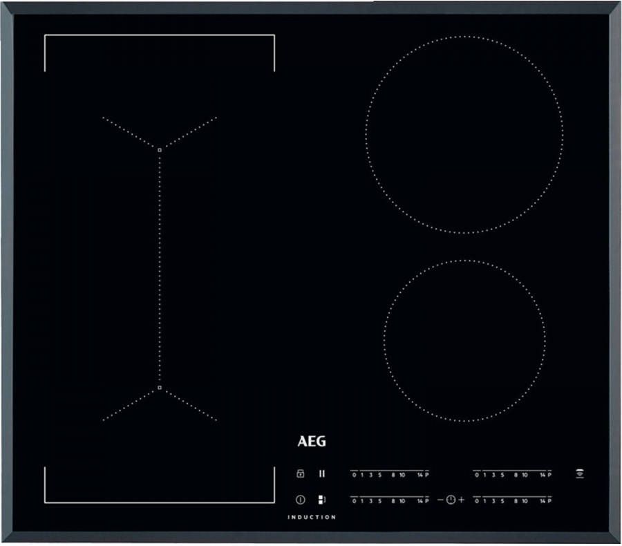 AEG Ikb64441fb Bridge Hob2hood 60 Cm Inductie Kookplaat