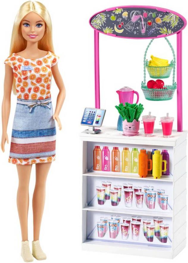 Barbie Speelset Smoothie Bar Meisjes 11 delig