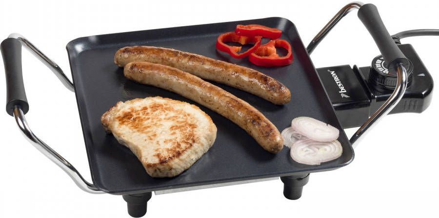 Bestron Plancha tafelgrill 1000 W 21x21 cm ABP600