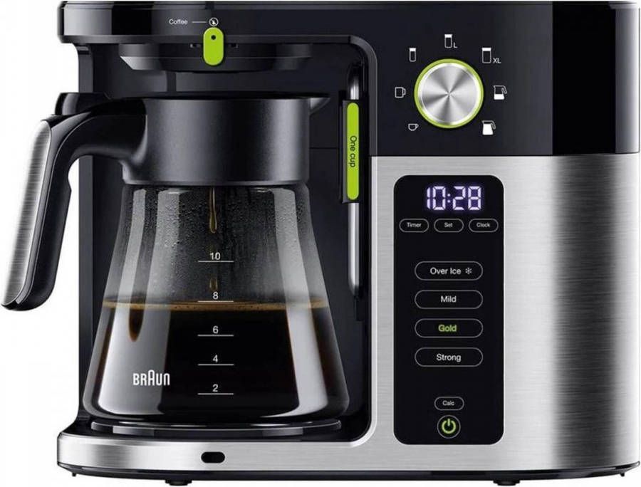 Braun Domestic Home Braun KF 9050 BK MultiServe koffiezetapparaat