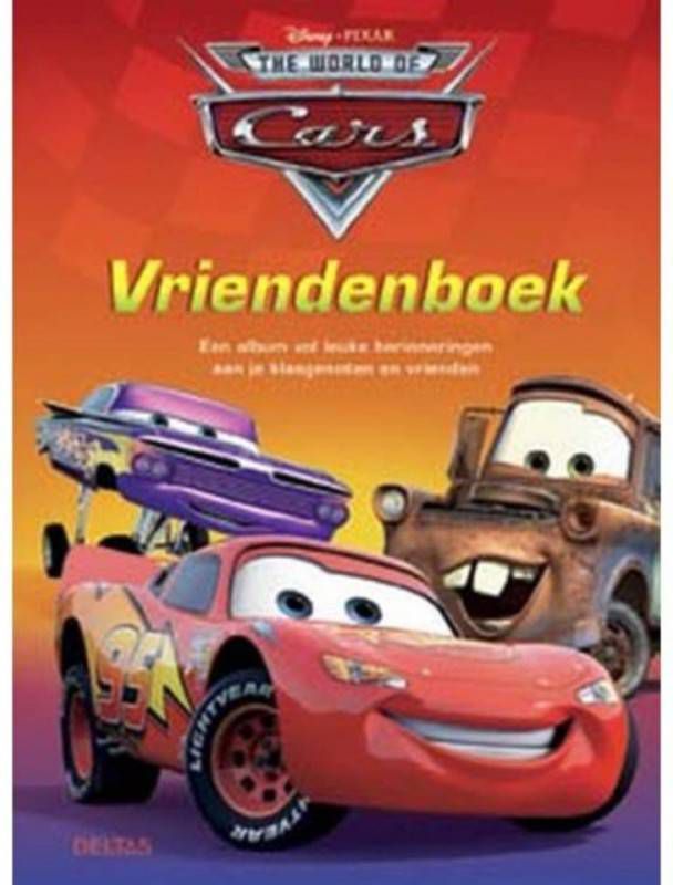 Deltas Disney vriendenboek Cars