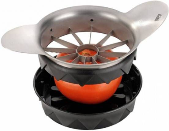 GEFU Fruitsnijder Pomo japans lemmetstaal