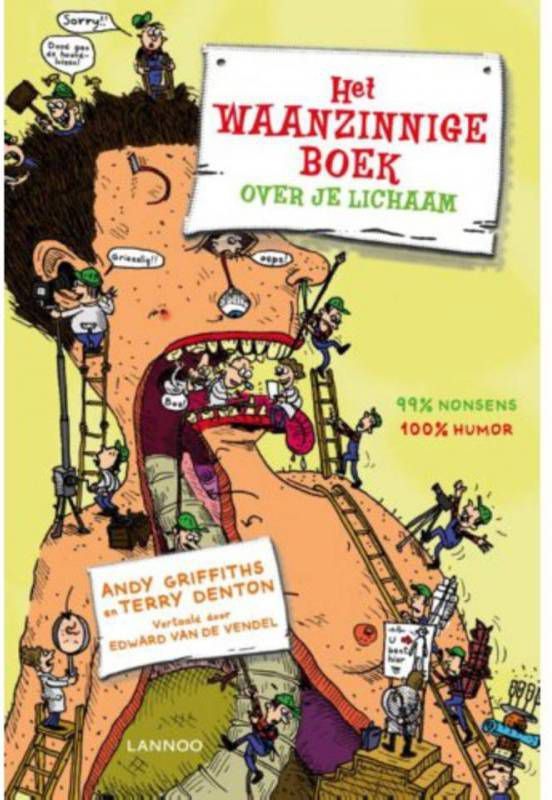 Het waanzinnige boek over je lichaam Andy Griffiths en Terry Denton