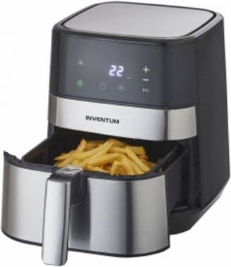 Inventum Gf350hld Hetelucht Friteuse 3.5l 1500w Zwart/rvs