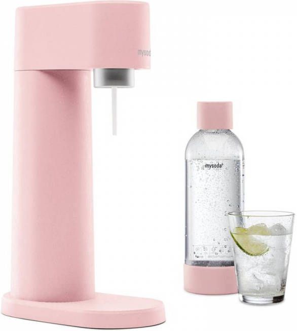 NXT Retail Sales Mysoda Woody Light Pink Bruiswatertoestel Gemaakt Van Ecologisch, Duurzaam Biocomposiet