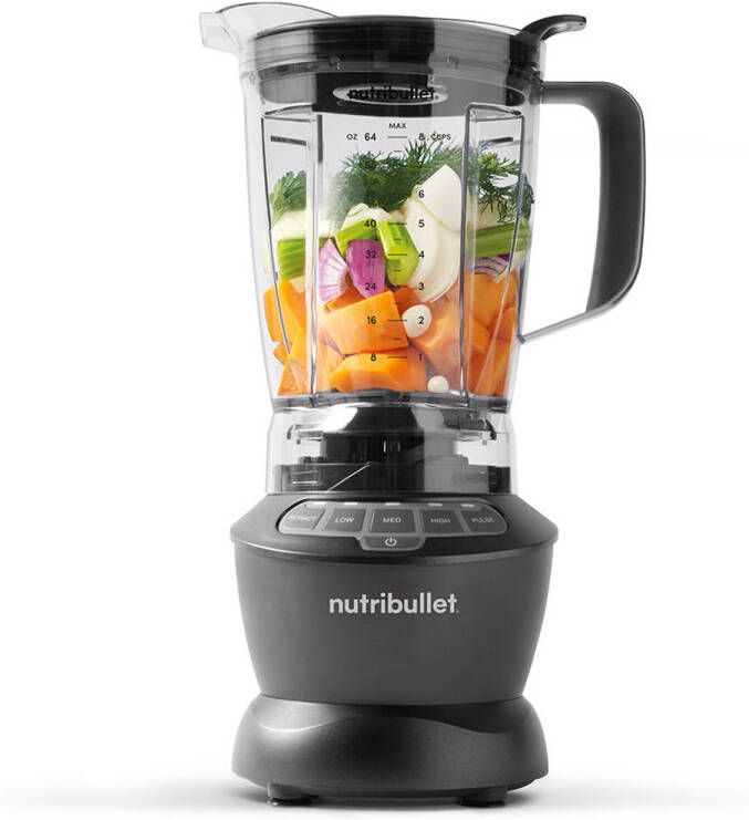 Nutribullet Combo 11 delig 1200 Watt Power Blender Donker Grijs