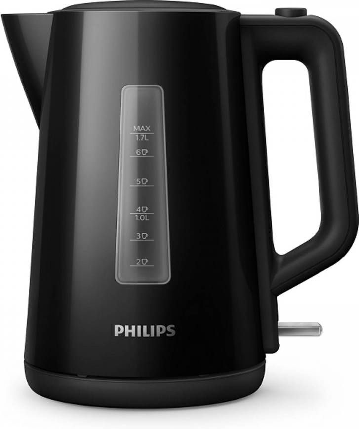 Philips Series 3000 waterkoker, 1, 7 liter, zwart