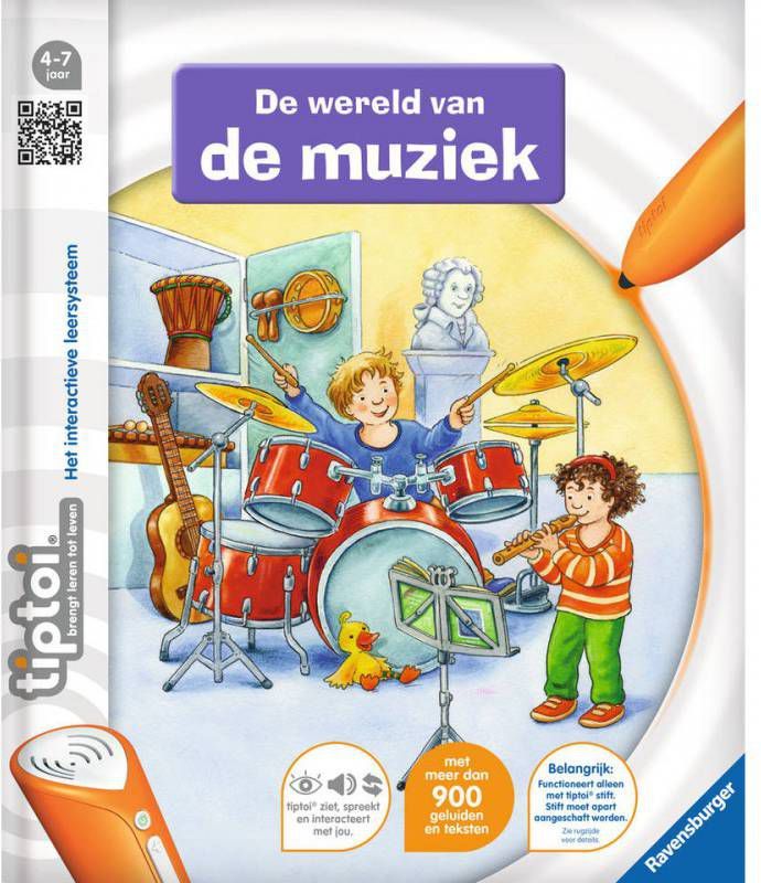 Ravensburger Tiptoi Boek De Wereld Van De Muziek
