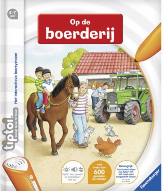 Ravensburger Tiptoi Boek Op De Boerderij