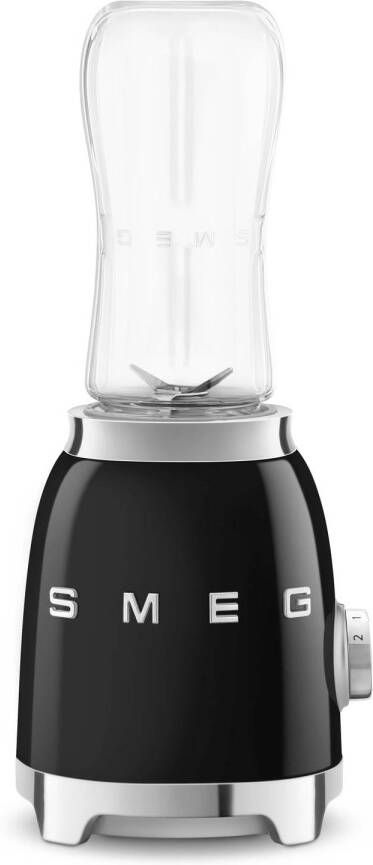 Smeg Personal Blender Compact Zwart 600 Ml Pbf01bleu