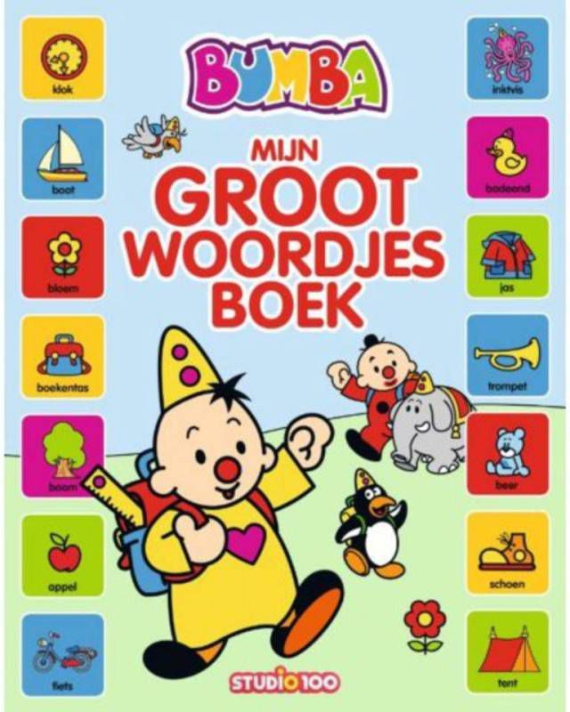 Bumba: Mijn groot woordjesboek Gert Verhulst