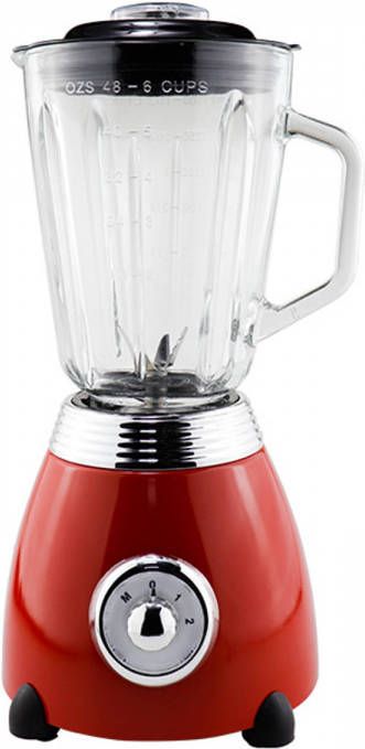 Swiss Pro+ Blender 1.5l Rood 1.5 Liter