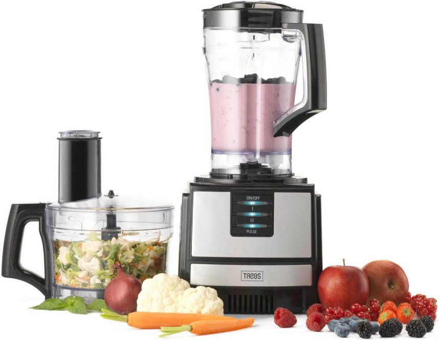 Trebs Keukenmachine 99394 Zilver zwart