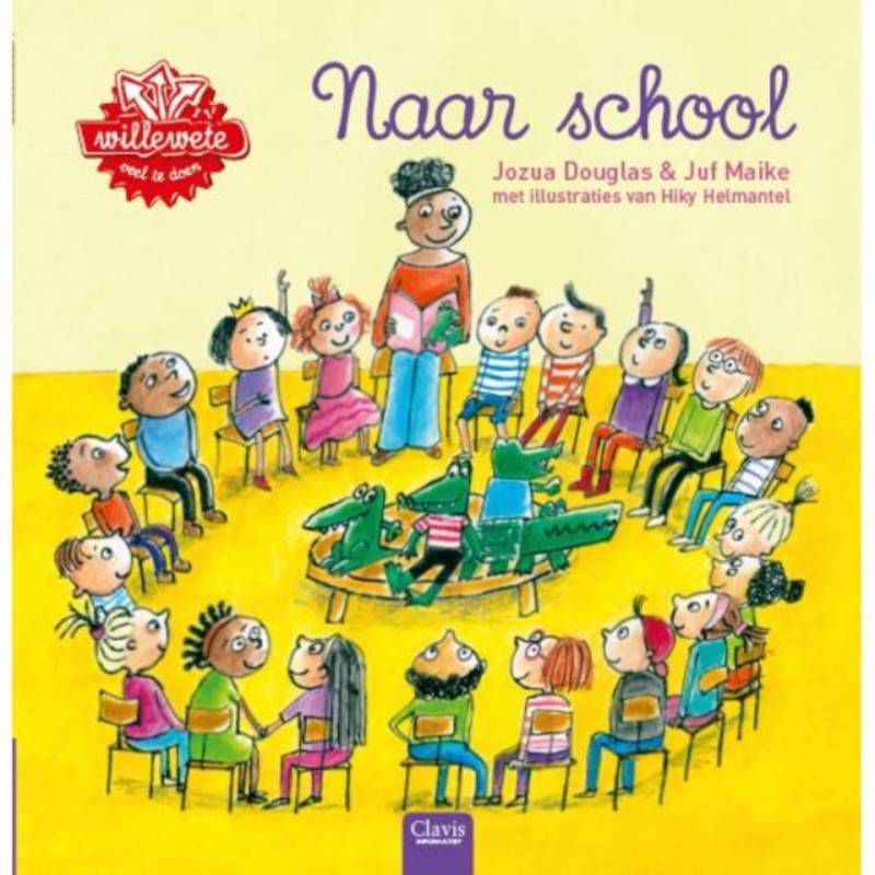 Willewete. Naar school Jozua Douglas en Juf Maike