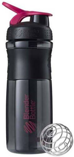 Blender Bottle Sportmixer Black 800ml Black Pink