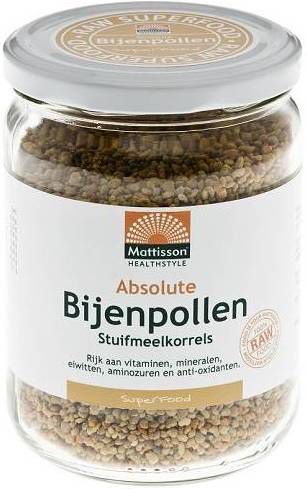 Mattisson Absolute Bijenpollen Raw 300gr