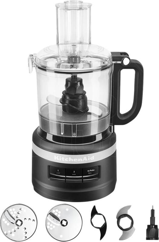KitchenAid 5KFP0719EBM 1.7 L Mat Zwart