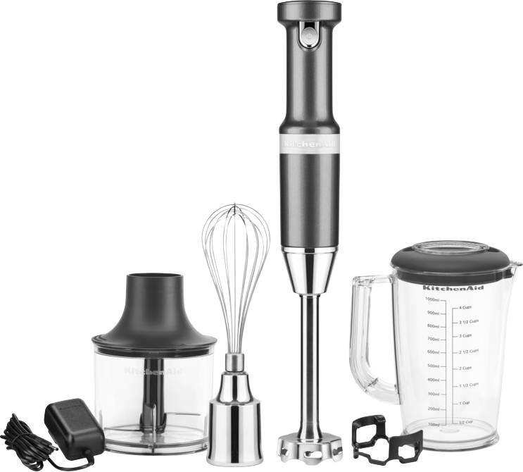 KitchenAid 5KHBBV83EMS Draadloos Houtskoolgrijs