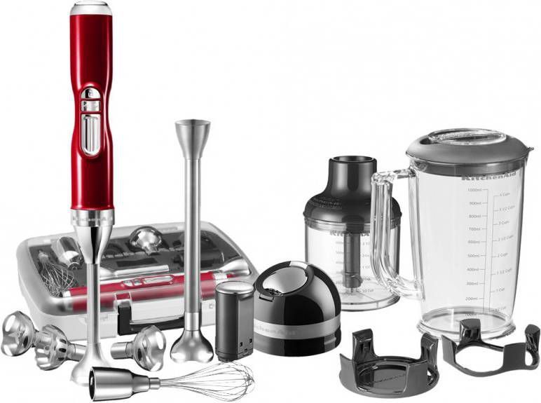 Kitchenaid Artisan Draadloze Staafmixer Met Accessoires Blenderskopen Nl