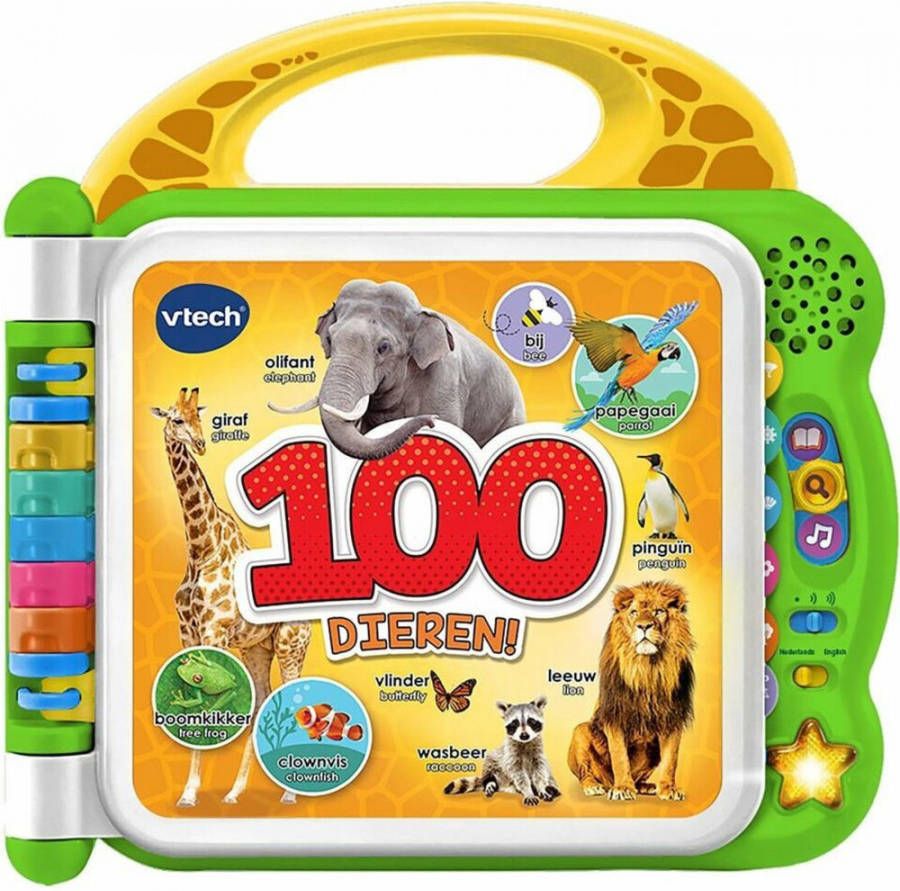 VTech Baby Mijn eerste 100 woordjes Dieren NL EN