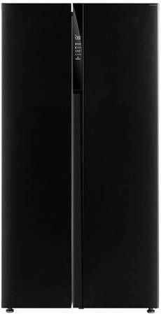 Inventum SKV0178B Amerikaanse koelkasten Zwart