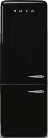 Smeg FAB38LBL5 Koel vriescombinatie Zwart