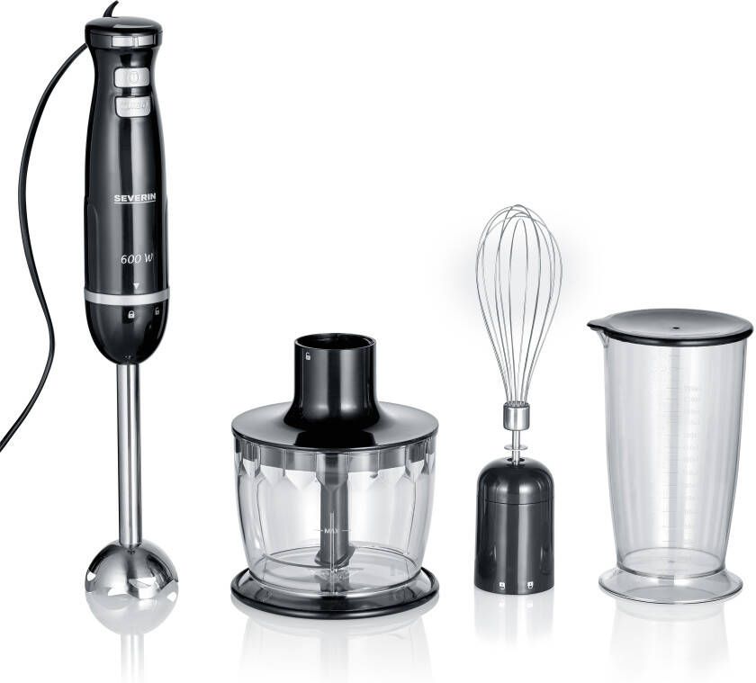 Severin SM 3793 Staafmixer Zwart