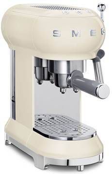 Smeg 50's Style espressomachine ECF01CREU cr&#xE8;me online kopen