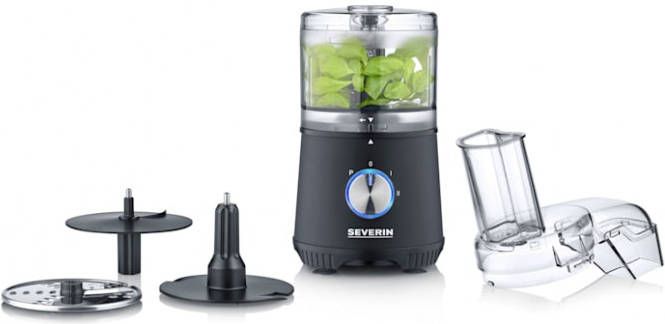 Severin 4 in 1 multihakmolen KM 3865/KM 3864 Zwart
