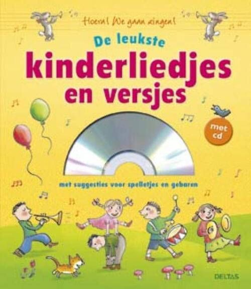 Deltas De leukste kinderliedjes en versjes + CD