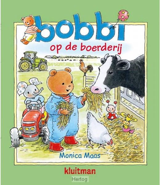 Kluitman Boek Bobbi op de Boerderij Kartonboek