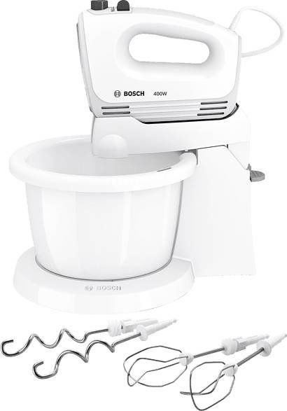Bosch MFQ2600X mixer Staande mixer Wit 400 W