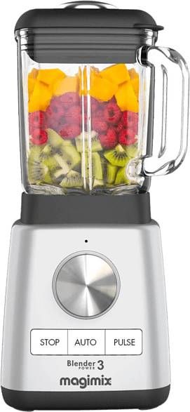 Magimix Blender Power 3 Mat Chroom