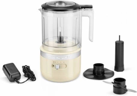 KitchenAid 5KFCB519 Cordless Hakmolen 1, 18 L Amandelwit