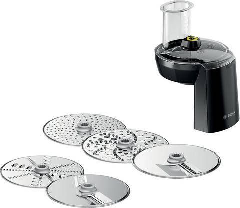 BOSCH Continu rasp en snijapparaat MUZ9VL1 VeggieLove Set inclusief vijf schijven(6 delig )