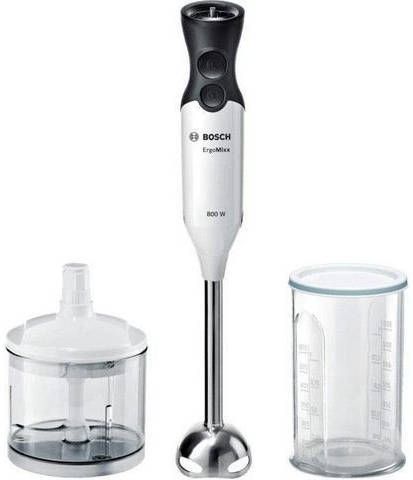 Bosch Staafmixer ErgoMixx MS6CA4120 met hakmolen Wit