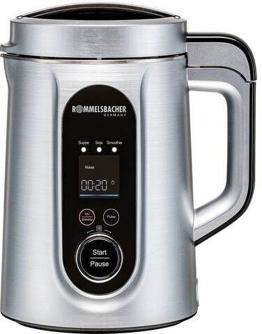 Rommelsbacher Keukenmachine met kookfunctie SVD 1400 Soepmaker & Veggie drankjesmaker