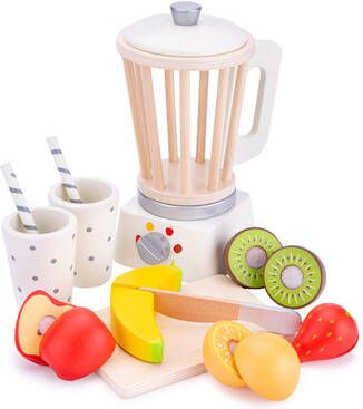 New Classic Toys Blender Junior 20, 4 X 13, 7 Cm Hout 10 delig