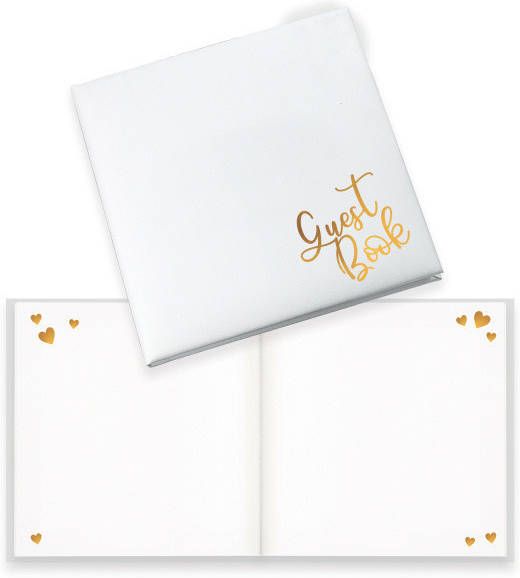 Confetti Gastenboek trouwen | bruiloft gasten boek | just married