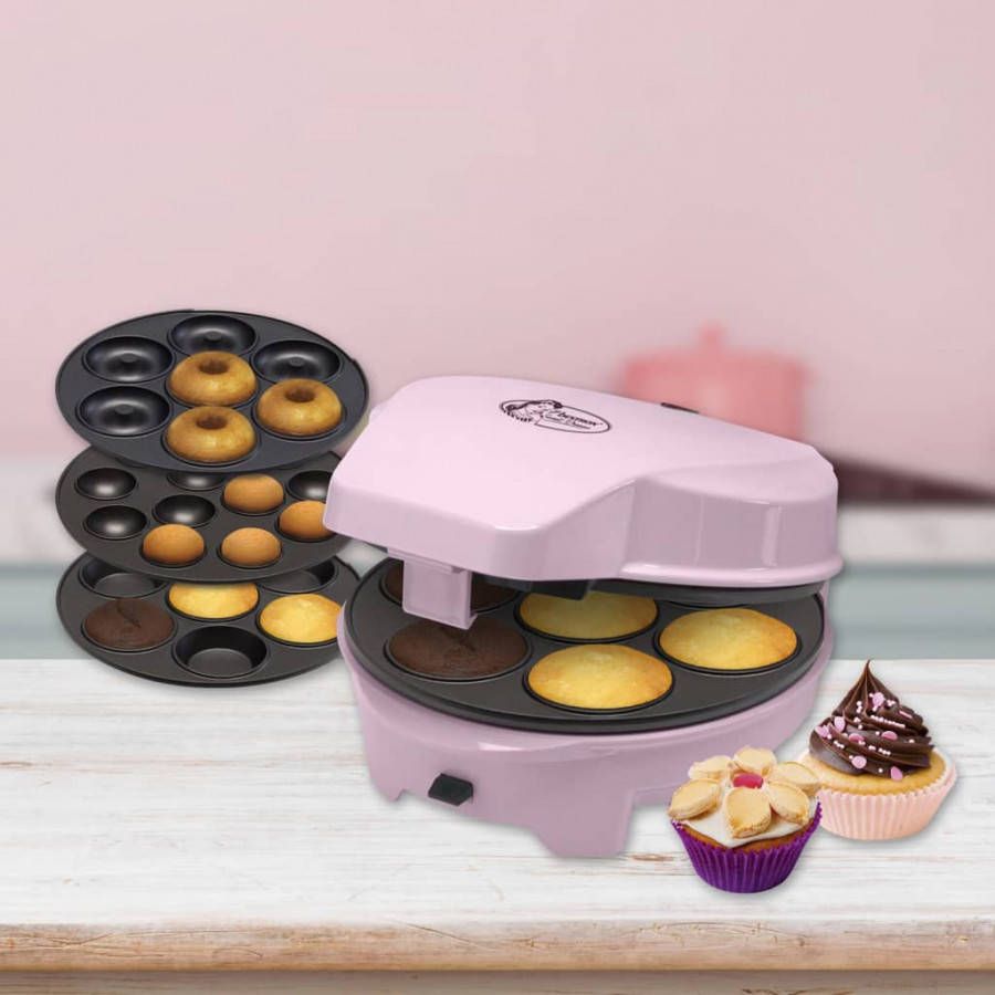 Bestron 3 in 1 Cakemaker ASW238P 700 W roze